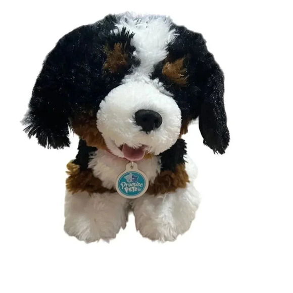 Build-A-Bear Promise Pets Bernese Mountain Dog Plush 16" w/ Dress - Picture 14 of 16